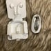 Apple charger and headphone