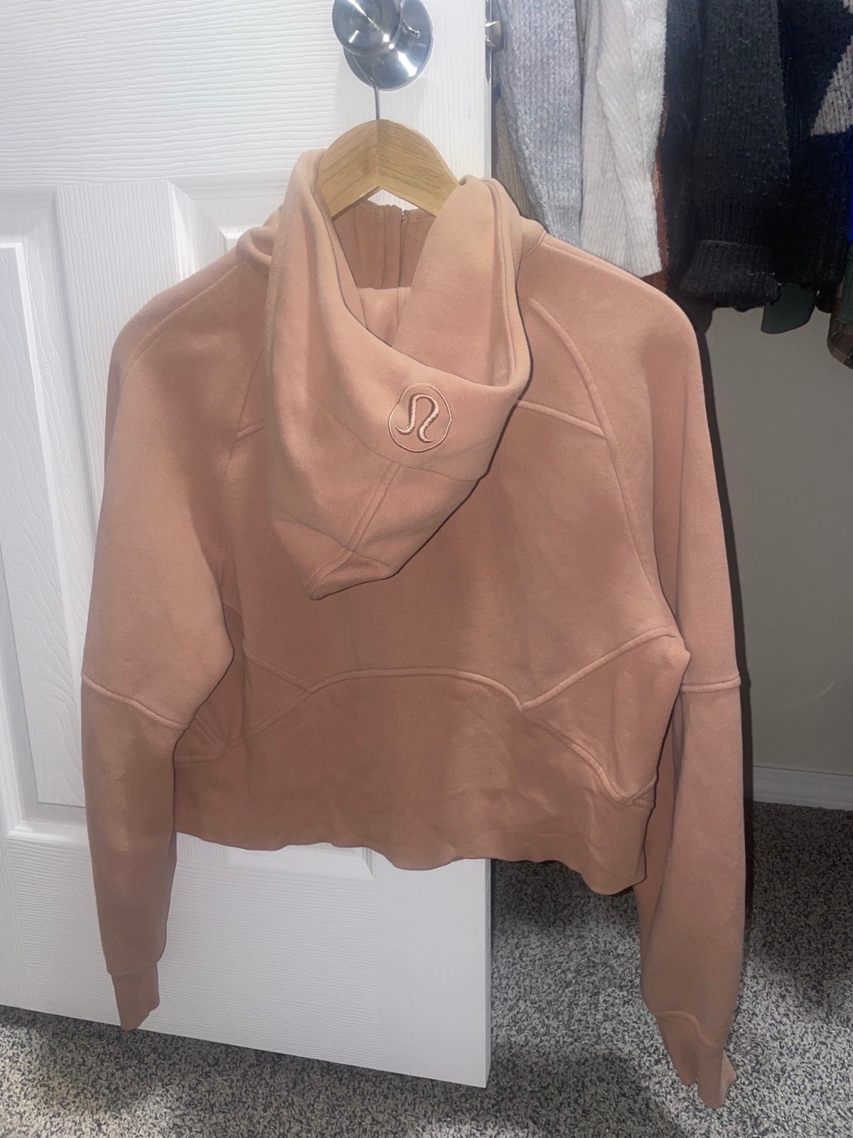 lululemon scuba half zip hoodie