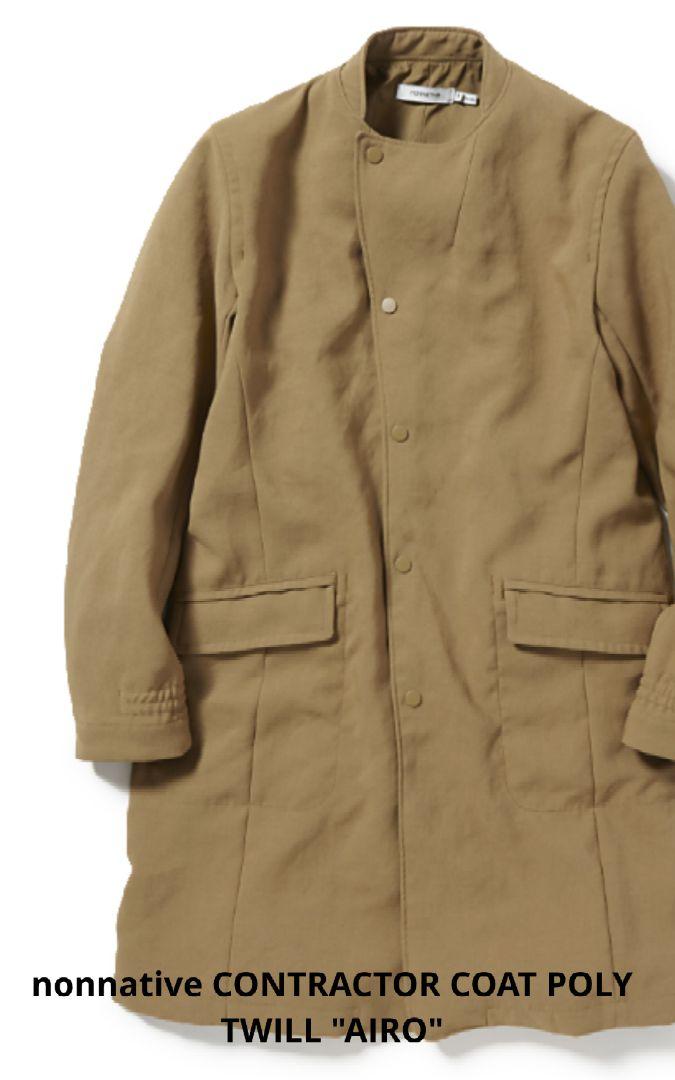 NONNATIVE CONTRACTOR COAT POLY TWILL AIRO
