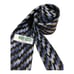 KENZO Paris Blue Wavy Pattern Silk Tie Made In Italy 59 -2 .3/4 EX COND