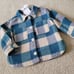 ZARA PLAID OVERSHIRT. Size 4-5t