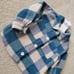 ZARA PLAID OVERSHIRT. Size 4-5t