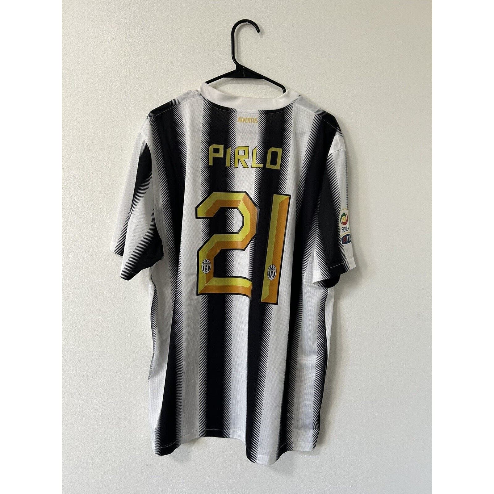 JEEP Football shirt JUVENTUS PIRLO #21 Jersey soccer, Boy`s