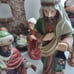 Hand Painted Nativity Set 13 Pieces