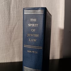 The Spirit of Jewish Law by George Horowitz (1973 Hardcover)