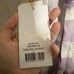Sundress Serena One Shoulder Dress Gingham Lavender Hi-Low Purple Size Large NEW