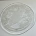 15 Walther Glas Original Crystal Santa Cake Plate Made In Germany Christmas