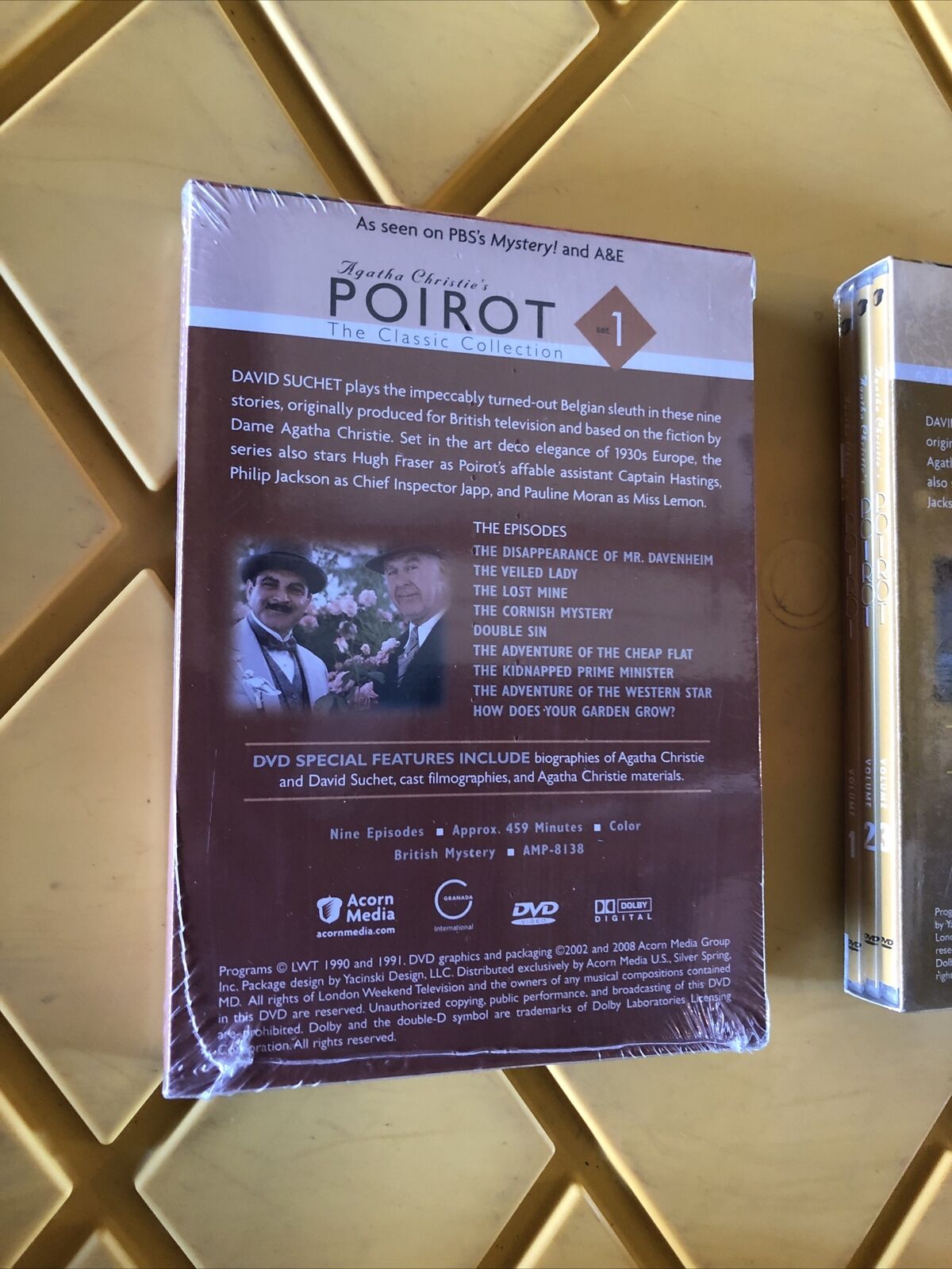 Poirot Movie Collection Set 1 & 2 Free Shipping