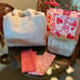 Victoria secret tote and cosmetic bag gift set