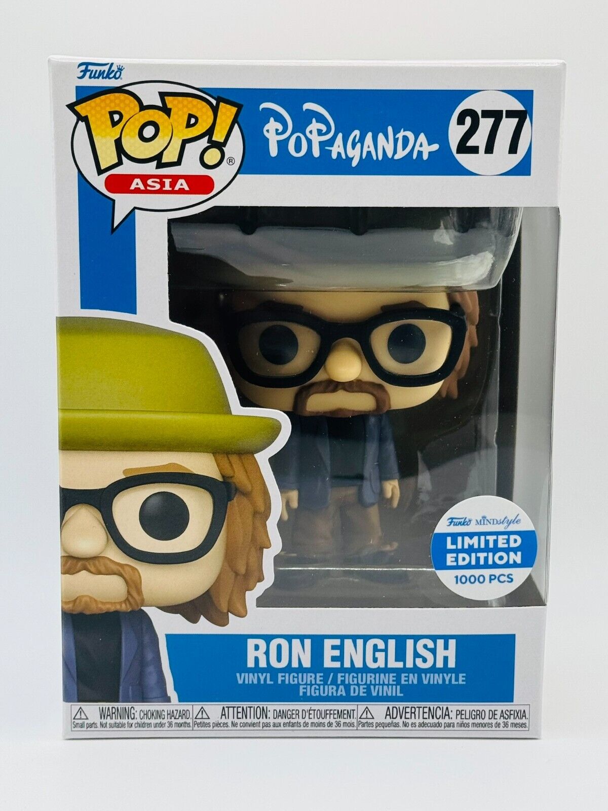 Funko Pop Asia RON ENGLISH PoPaganda #277 Limited to 1000 pcs US SELLER