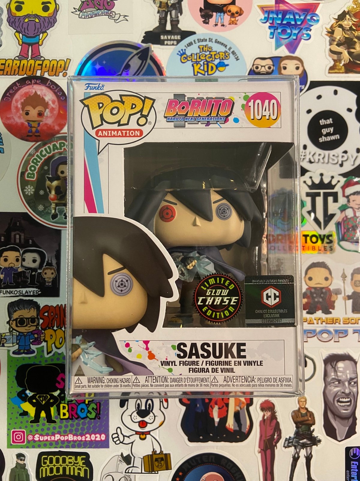 Funko Pop Boruto: Sasuke #1040 Glow Chase