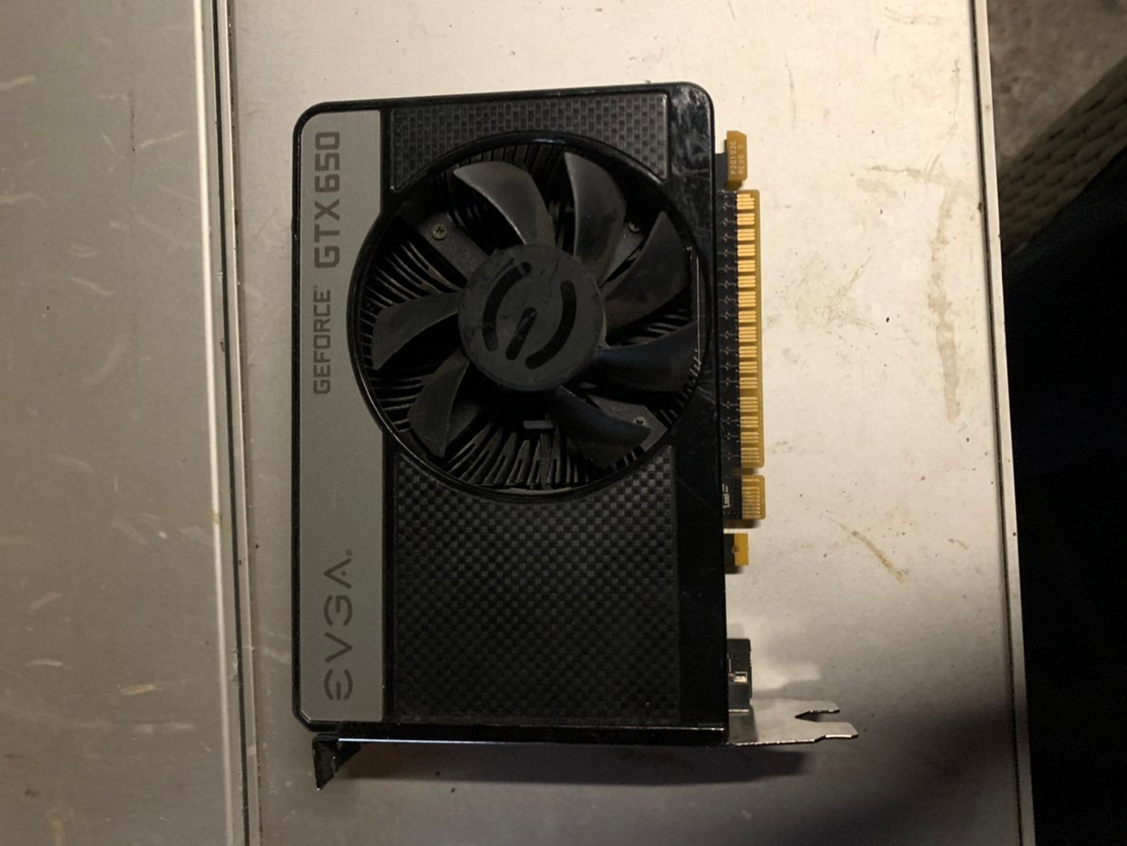 EVGA GeForce GTX 650 1024MB GDDR5