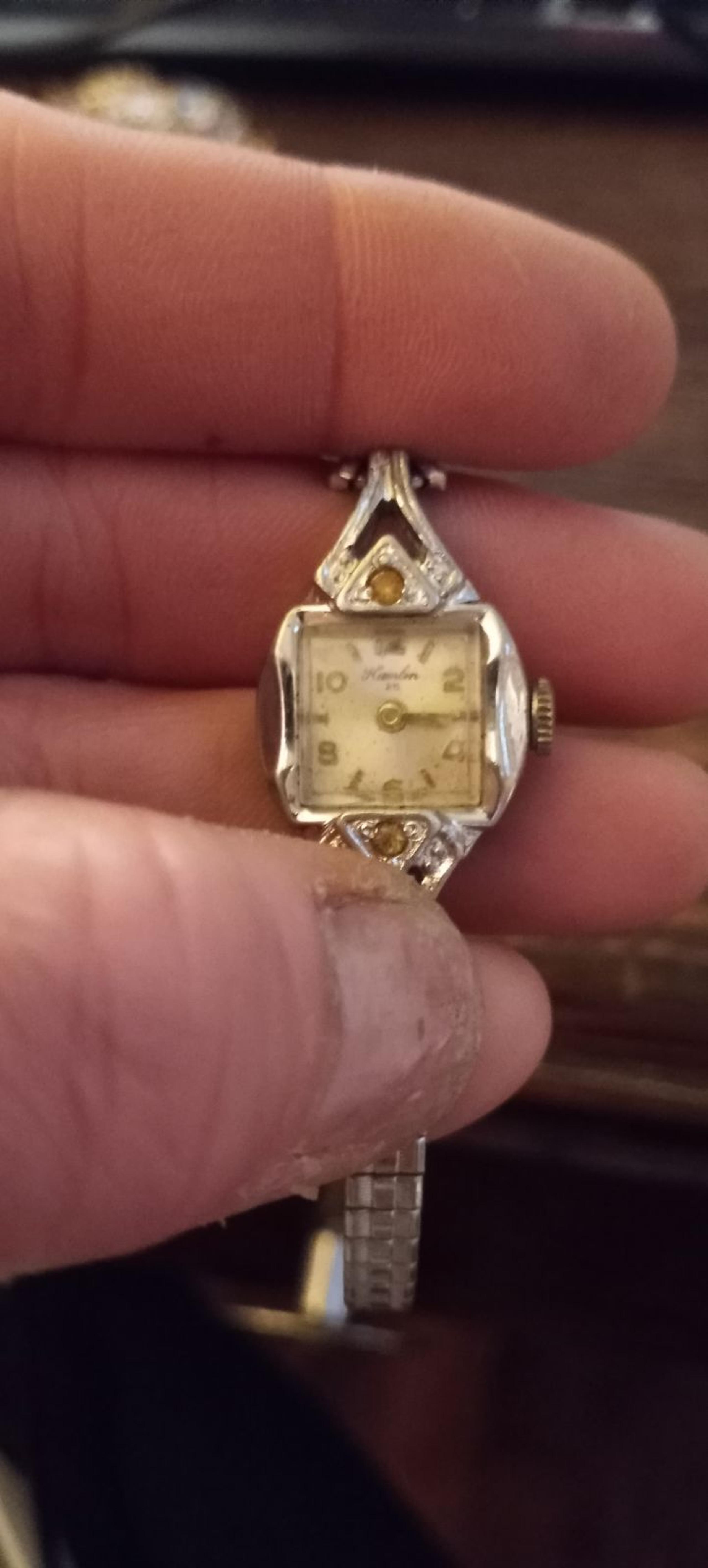 Vintagwvladies Hamilton watch