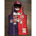 MITCHELL & NESS NBA SPLIT SWINGMAN JERSEY TORONTO RAPTORS 1998 VINCE CARTER Sz S