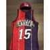 MITCHELL & NESS NBA SPLIT SWINGMAN JERSEY TORONTO RAPTORS 1998 VINCE CARTER Sz S