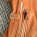 Harley Davidson leather jacket orange NWT Pursuit Triple Vent 100% Leather Small