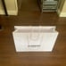 White Burberry Established 1856 Empty Shopping Gift Bag 16.5” X 11.75” X 4.75”