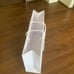 White Burberry Established 1856 Empty Shopping Gift Bag 16.5” X 11.75” X 4.75”
