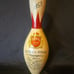 Vintage 1950s Brunswick Balke Collender King Red Crown ABC Reg Bowling Pin Wood