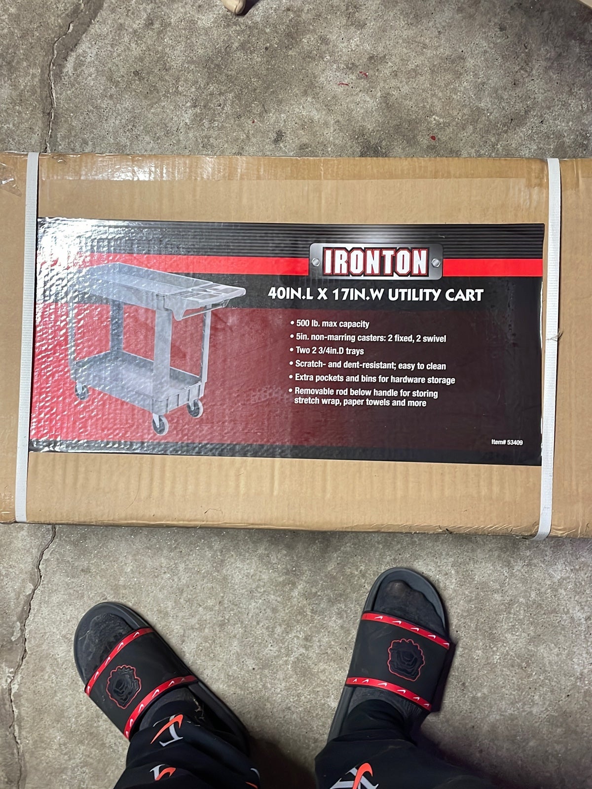 Brand new utility cart unopened in box just don’t need