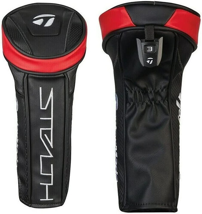 New Golf Stealth Black/Red Fairway Wood Headcover