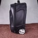 Travis Mathew Black White 20 Rolling Carry On Luggage Suitcase Wheels