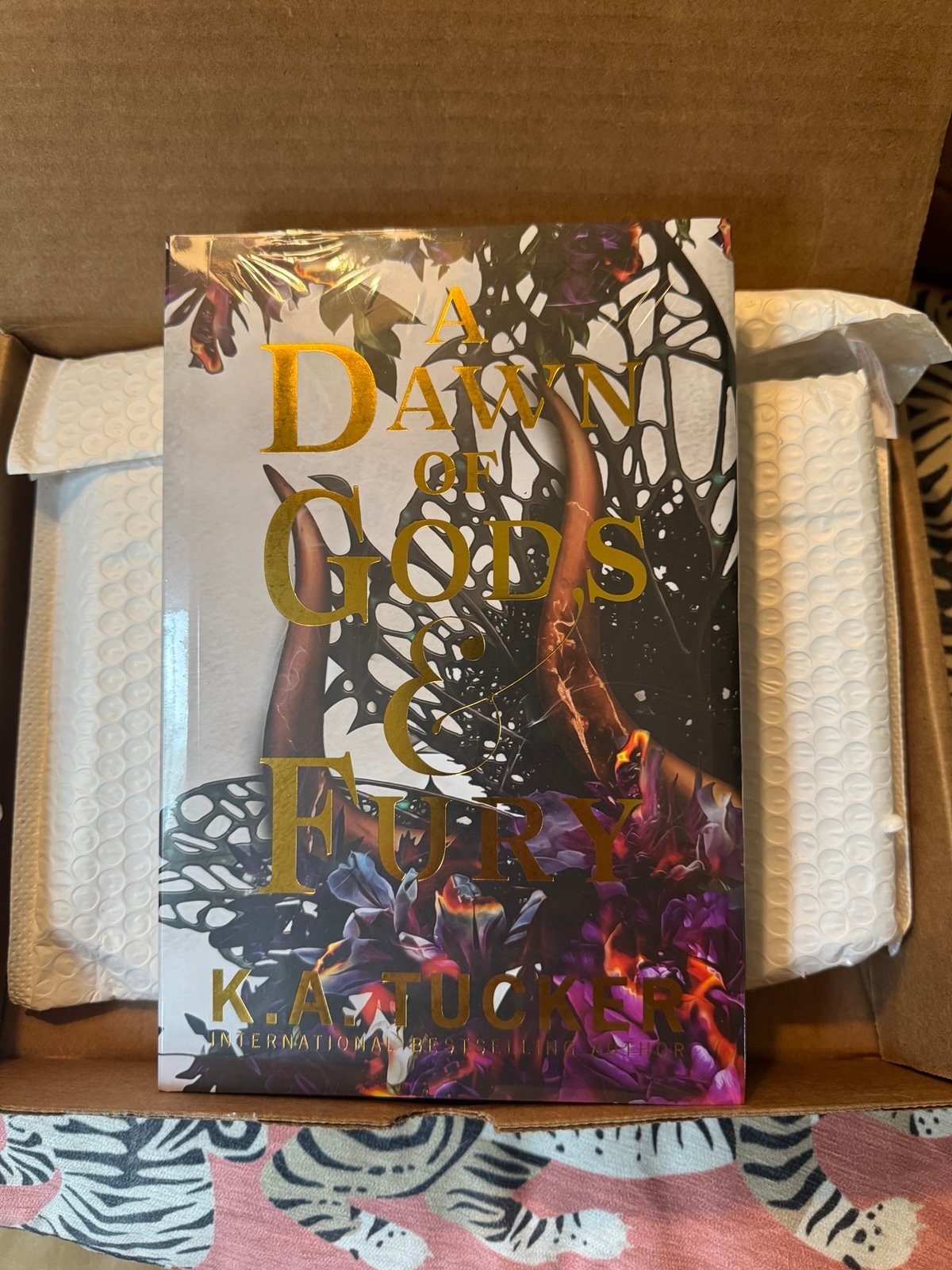 Signed Special Edition - A Dawn of Gods & Fury by K.A. Tucker