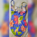 Vintage Cole of California Floral Swimsuit