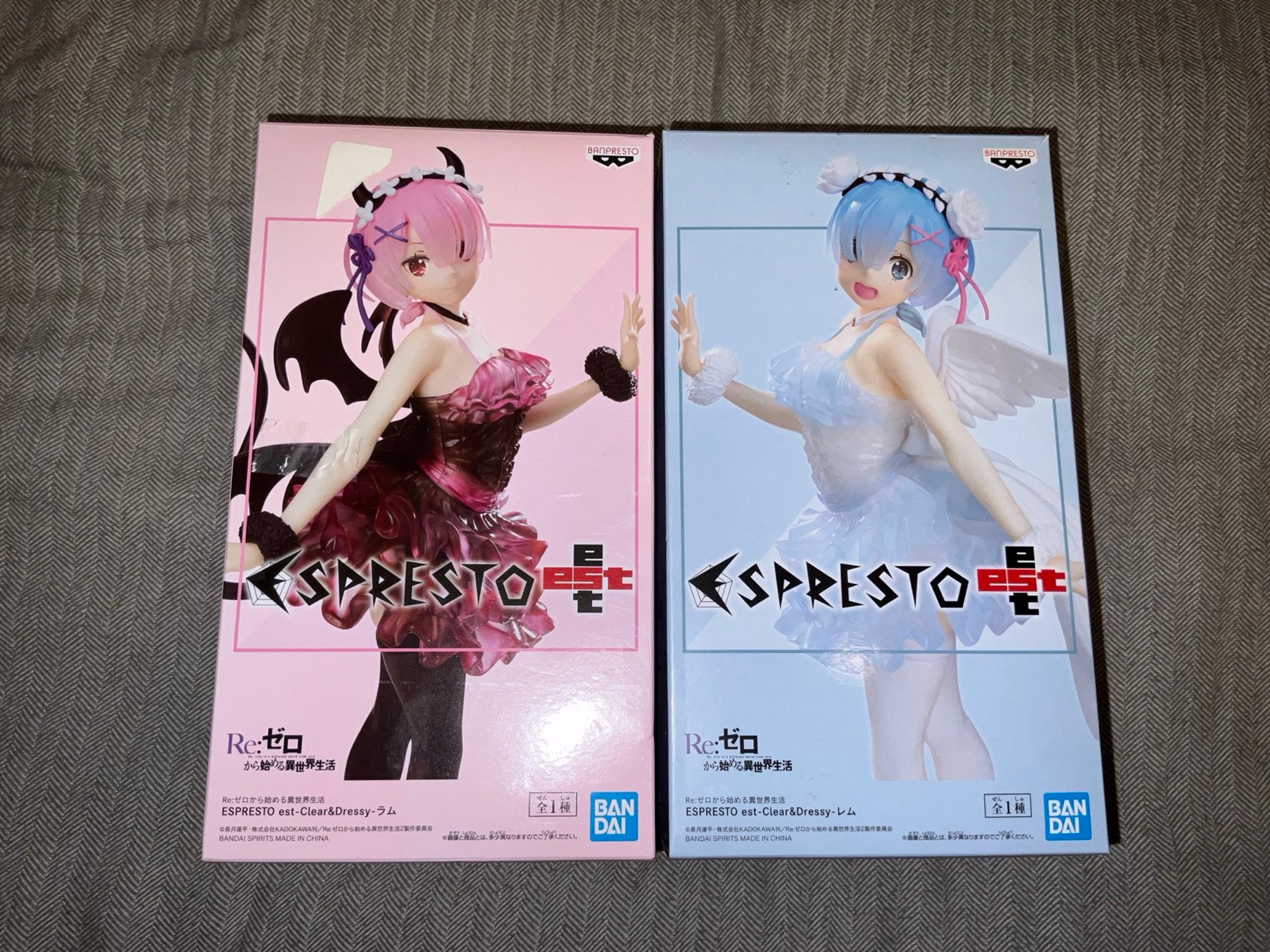 rem and ram matching devil and angel figures