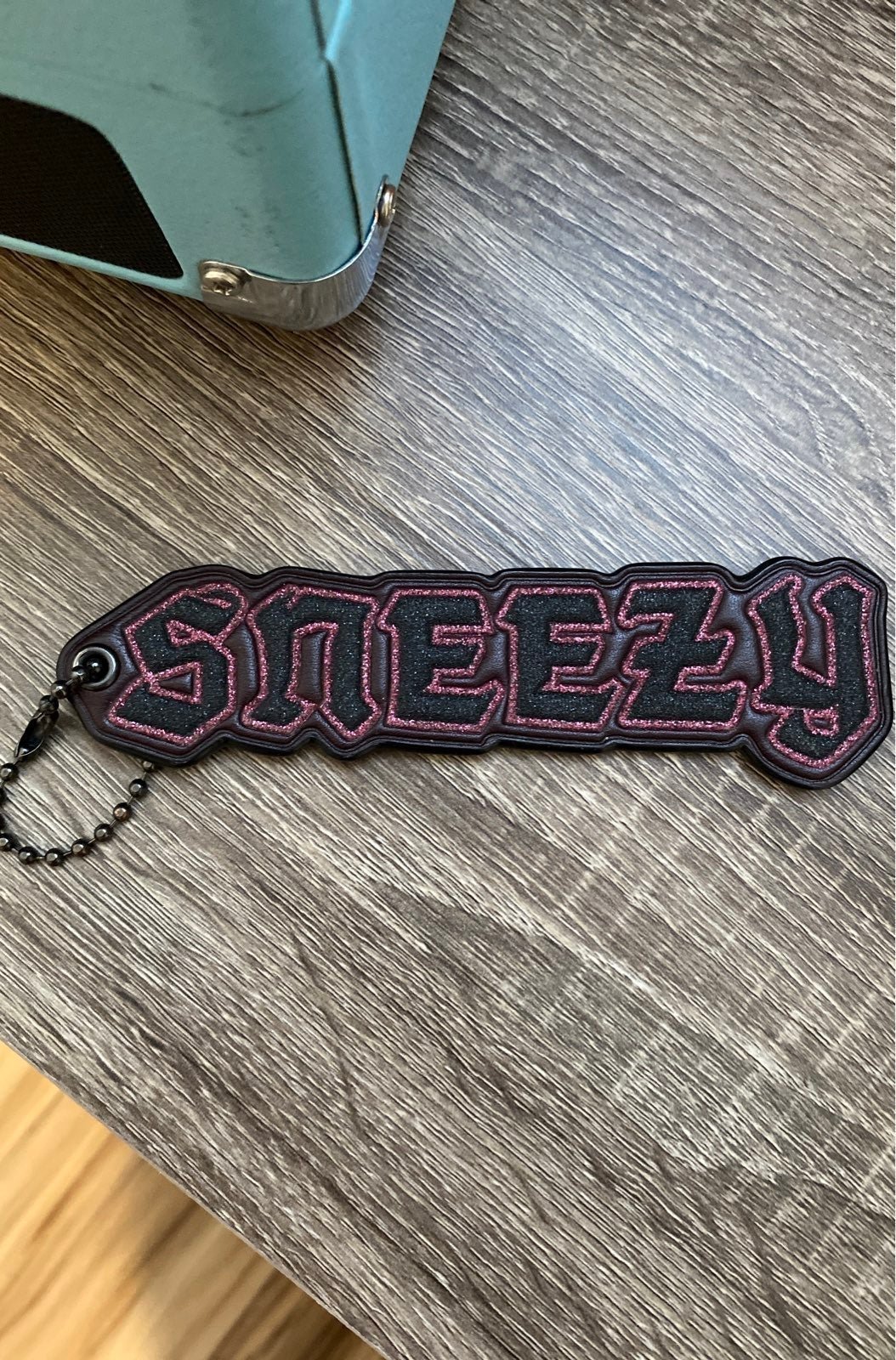 Disney x coach sneezy keychain / bag charm