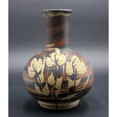 Signed Bennett Welsh Pacific Stoneware Vase, Oregon Pottery Vase, 1970’s