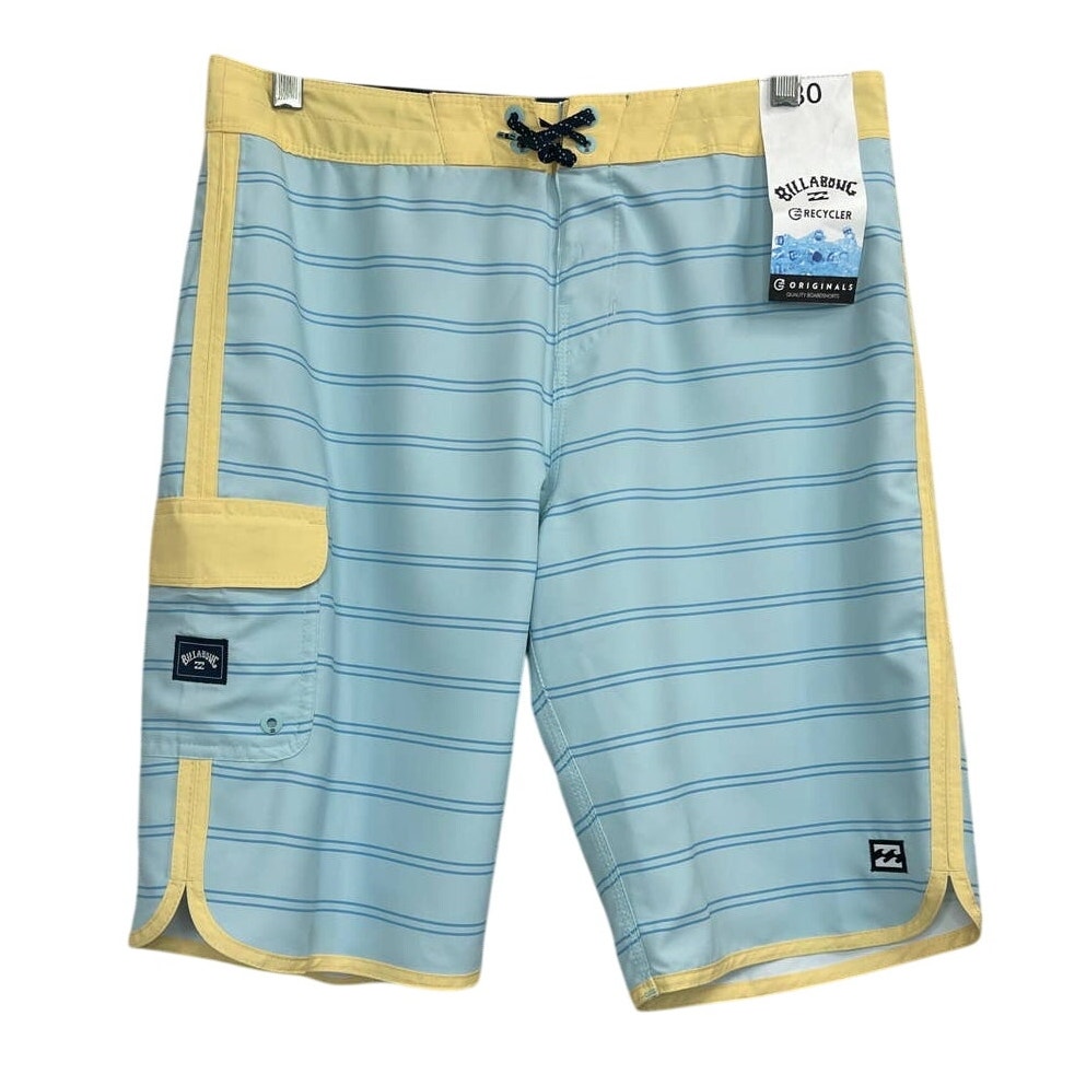 Billabong Guideline Light Blue Board Shorts Mens Size 30