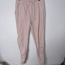 Lululemon Pants Women's Size 10 Pink Scuba Relaxed High Rise Jogger Pants