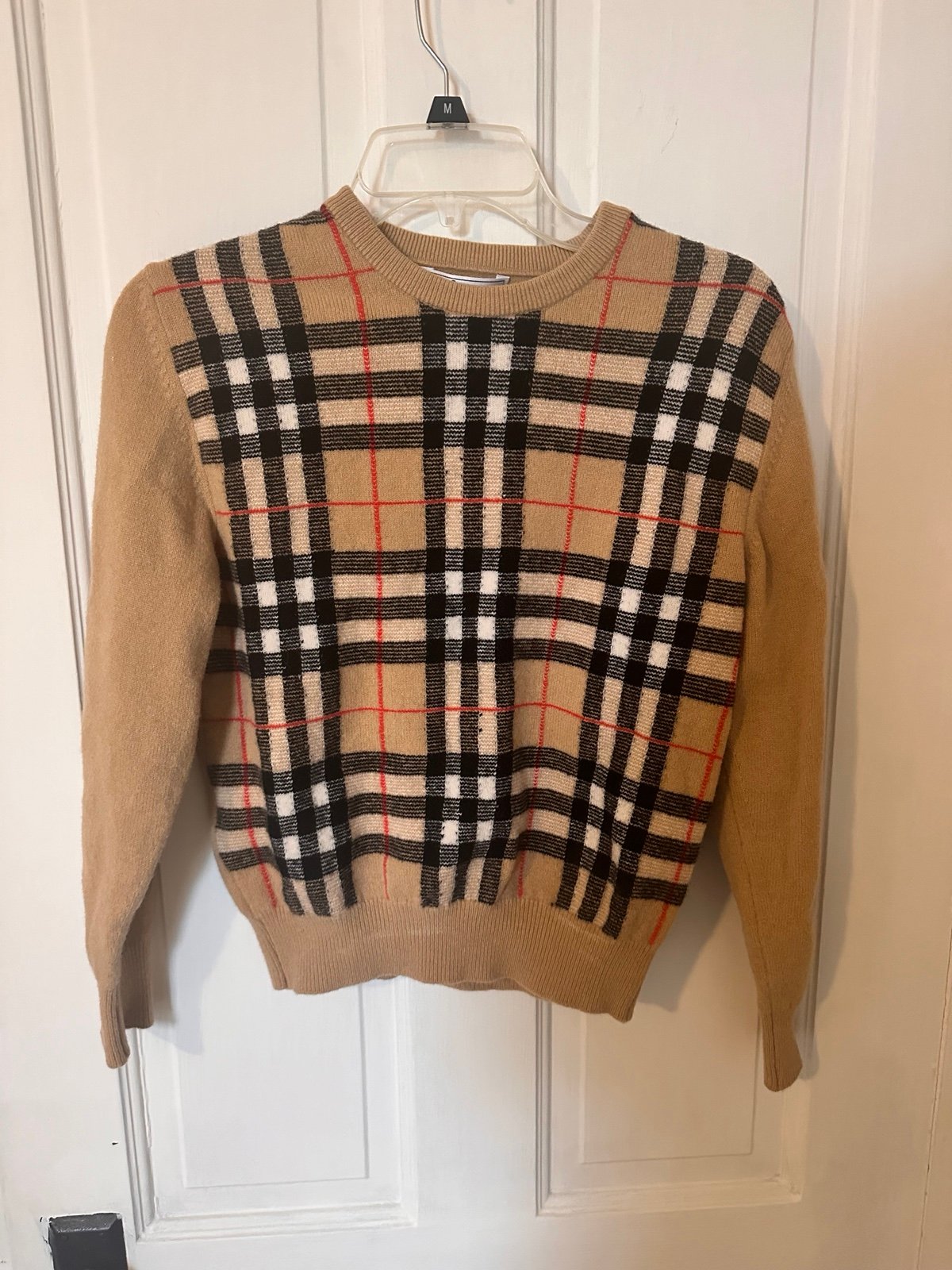 Vintage Burberrys Lambs Wool Sweater