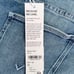 HUDSON Blair High Rise Cropped Bootcut Jeans Raw Hem Stretch Faded Wash Denim