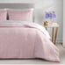 Juicy Couture Pink Sparkle Cheetah Jacquard King Comforter Set