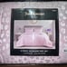 Juicy Couture Pink Sparkle Cheetah Jacquard King Comforter Set