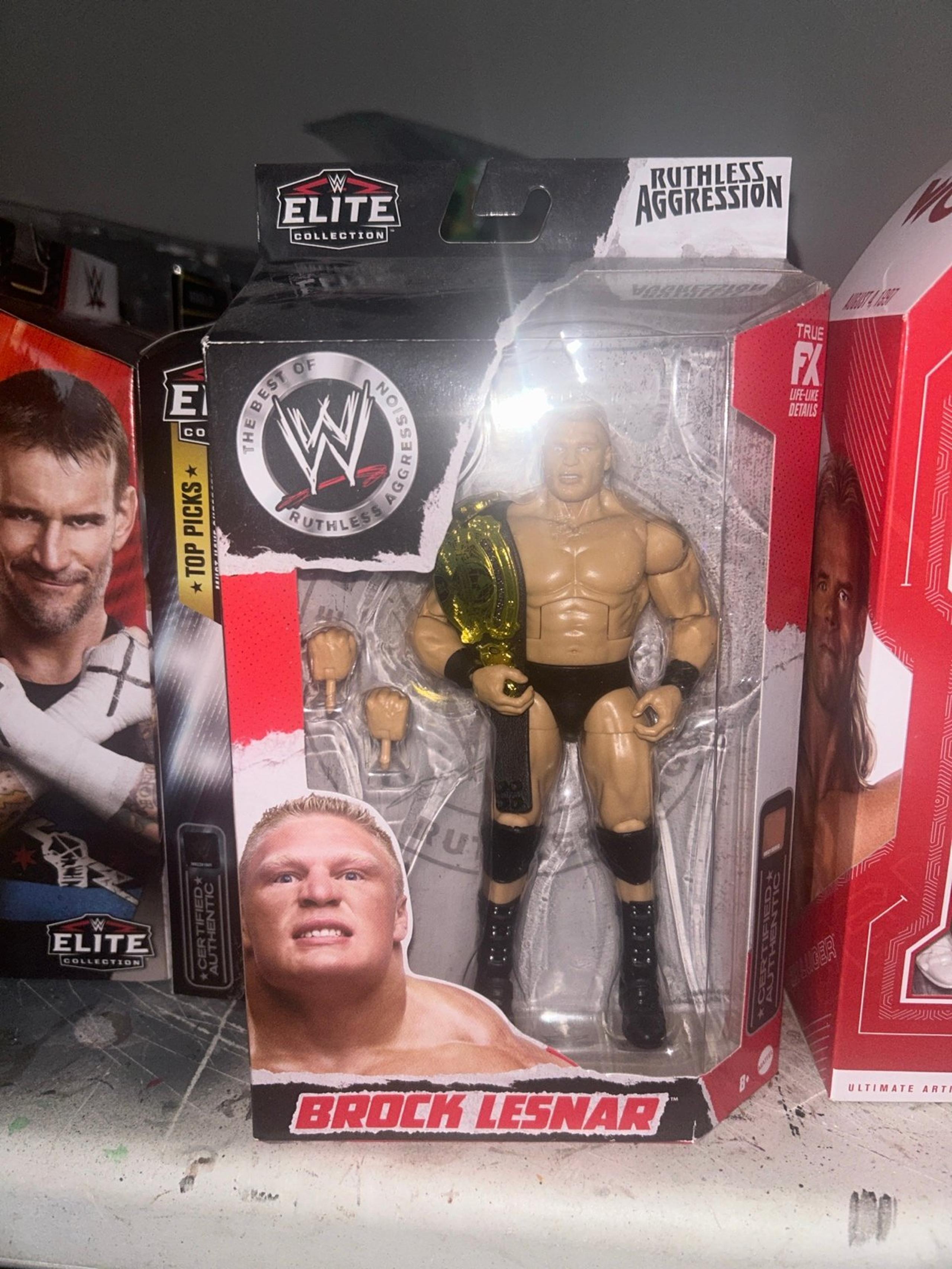 WWE Elite Ruthless Aggression Brock Lesnar