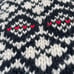Pottery Barn Lexington Fair Isle Sweater Knit Square Pillow Cover Black Red