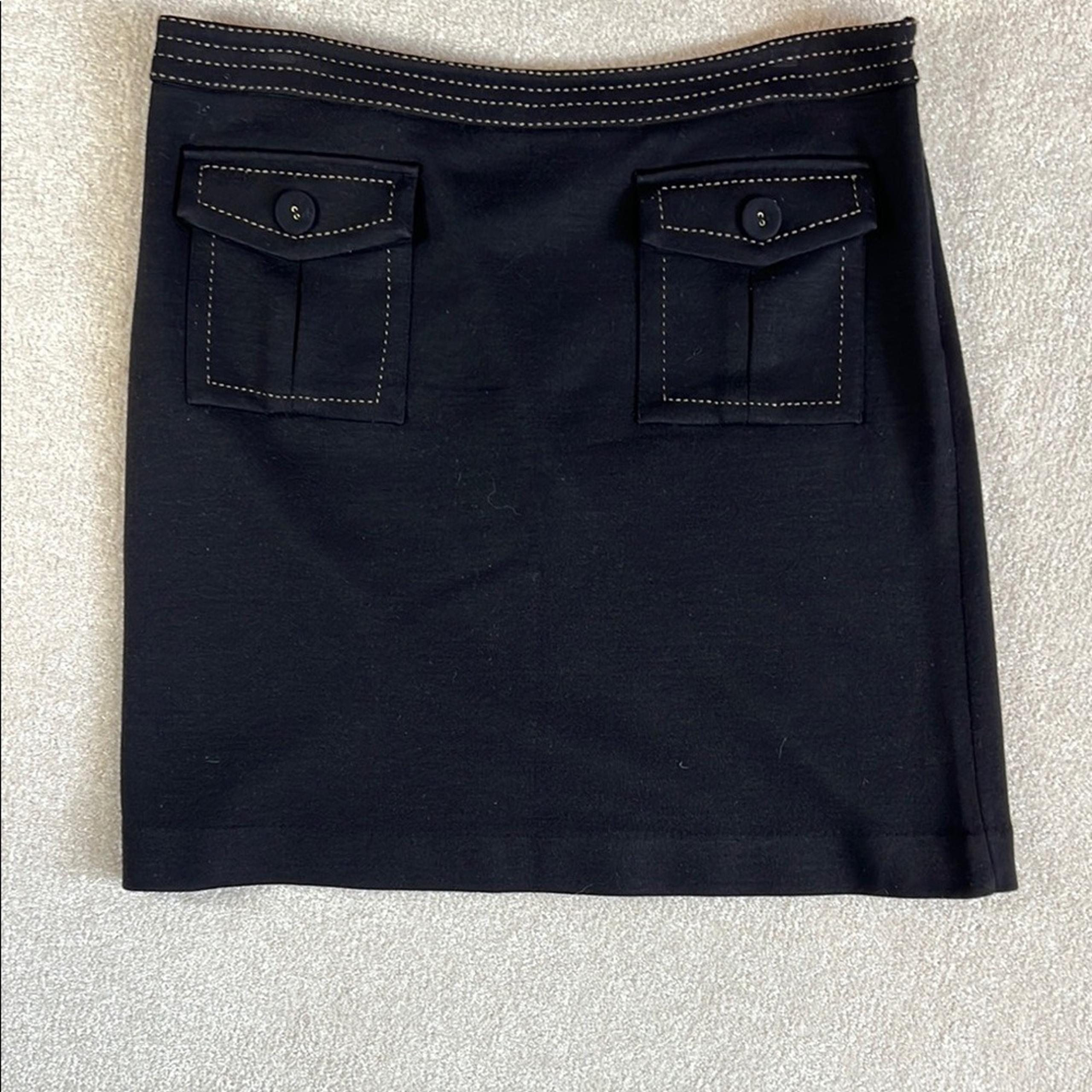 Tory Burch Black Mini Pencil Skirt for Work
