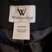 Worthington Wool Blend Purple and Black Snap Up Cowl Neck Coat Size Medium