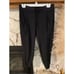 Athleta Womens Black Venture Elastic Cuffed Drawstring Joggers Pants Size 6