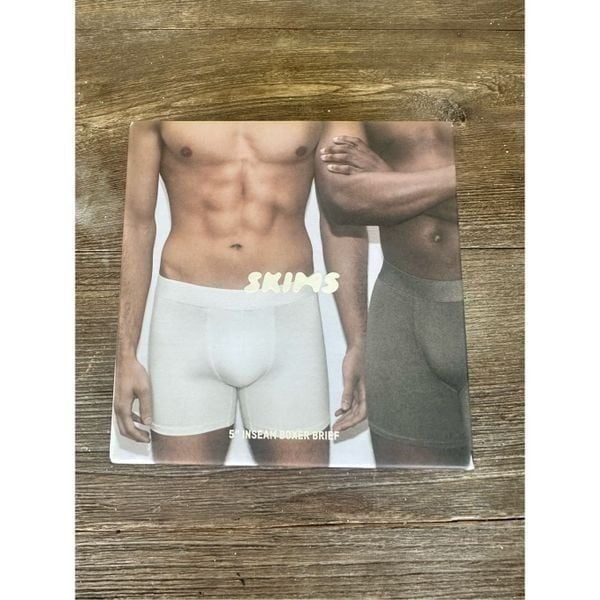 Skims Stretch 3 Pack Boxer Brief 5”, New in Box, size Small