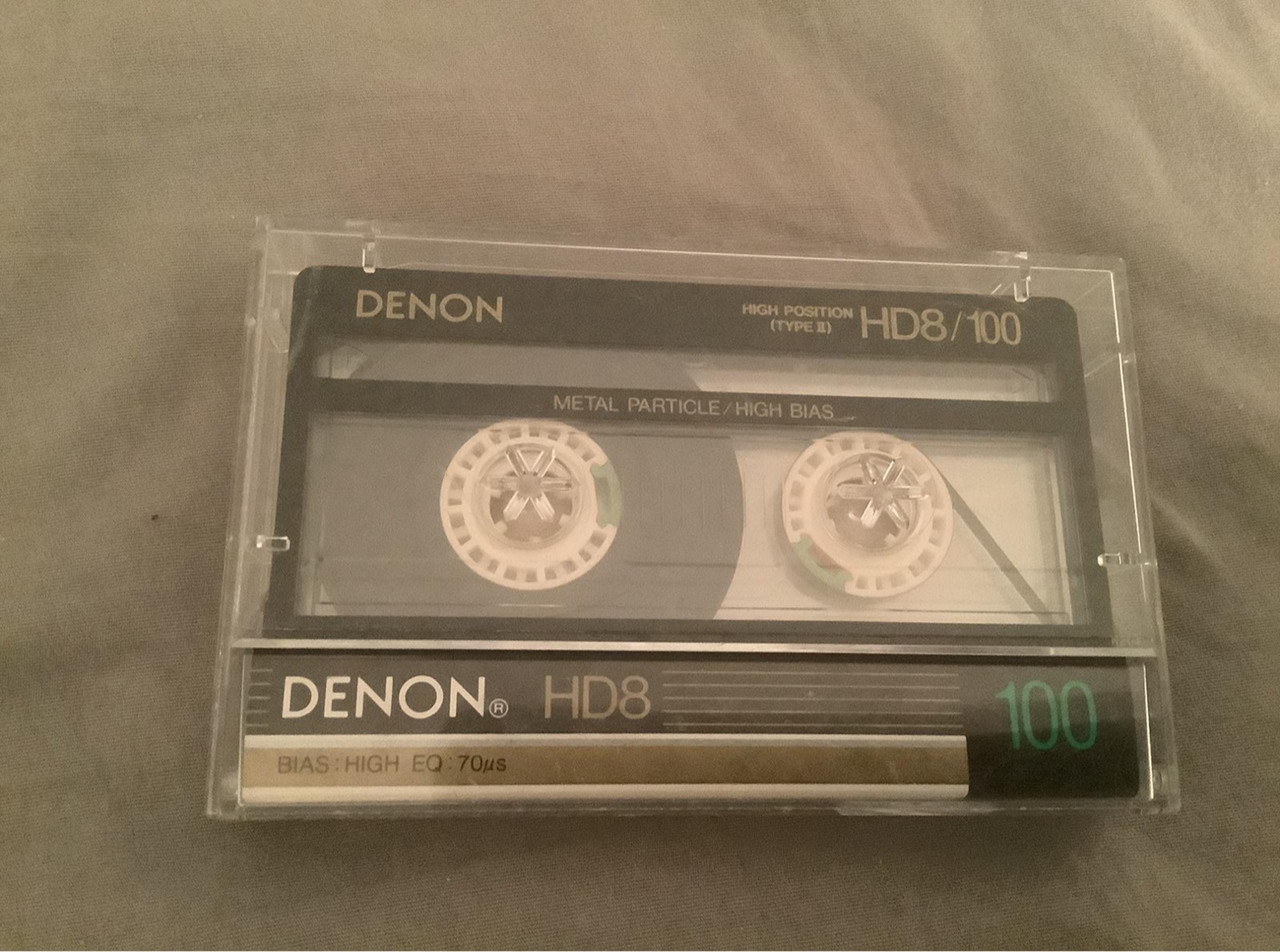 Denon Blank Metal Particle Hi Bias Tape HD8/100