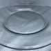 Glass Serving Plate Platter Vintage VTG Heavy 13 In Round