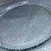 Glass Serving Plate Platter Vintage VTG Heavy 13 In Round