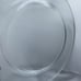 Glass Serving Plate Platter Vintage VTG Heavy 13 In Round