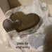 Things Remembered SILVER COLOR ENGRAVEABLE CRYSTALS DOUBLE HEART JEWELRY BOX NEW