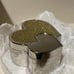 Things Remembered SILVER COLOR ENGRAVEABLE CRYSTALS DOUBLE HEART JEWELRY BOX NEW