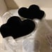 Things Remembered SILVER COLOR ENGRAVEABLE CRYSTALS DOUBLE HEART JEWELRY BOX NEW